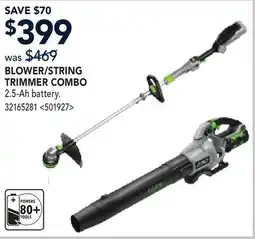 RONA BLOWER/STRING TRIMMER COMBO offer