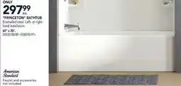 RONA PRINCETON BATHTUB offer
