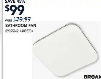 RONA BROAN BATHROOM FAN offer