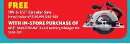 Home Hardware 18V 6-1/2 Circular Saw offer