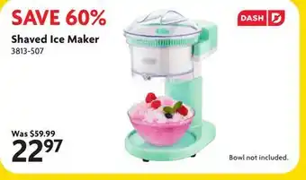 Home Hardware Shaved Ice Maker offer