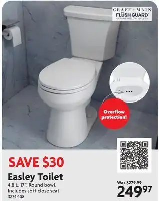 Home Hardware Easley Toilet offer