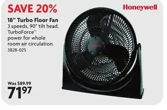 Home Hardware 18 Turbo Floor Fan offer