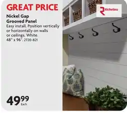 Home Hardware Nickel Gap Grooved Panel offer