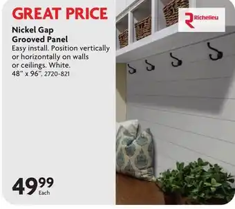 Home Hardware Nickel Gap Grooved Panel offer