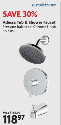Home Hardware Adessa Tub & Shower Faucet offer