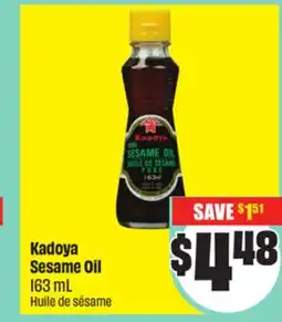 FreshCo Kadoya Sesame Oil 163 ml offer