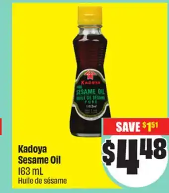 FreshCo Kadoya Sesame Oil 163 ml offer