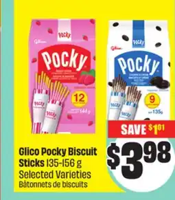FreshCo Glico Pocky Biscuit sticks 135-156g Selected Varieties offer
