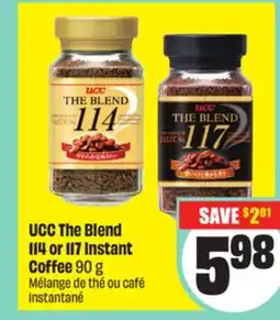 FreshCo UCC The Blend 114 or 117 Instant Coffee 90 g offer