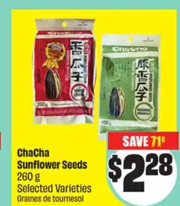 FreshCo ChaCha Sunflower Seeds 260 g Selected Varieties offer