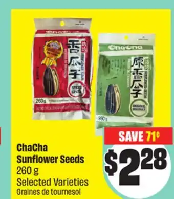 FreshCo ChaCha Sunflower Seeds 260 g Selected Varieties offer