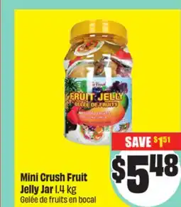 FreshCo Mini Crush Fruit Jelly Jar 1.4 kg offer