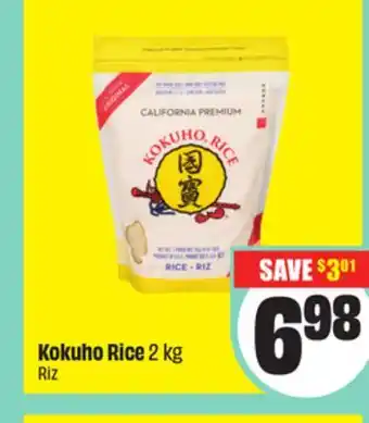 FreshCo Kokuho Rice 2 kg offer