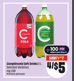 FreshCo Compliments Soft Drinks 2L offer