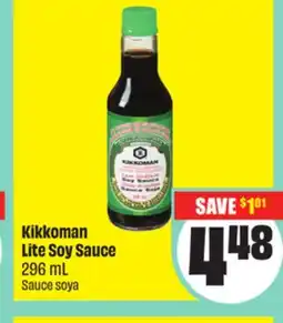FreshCo Kikkoman Lite Soy Sauce 296 mL offer