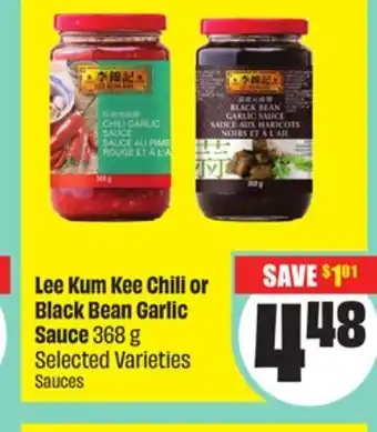 FreshCo Lee Kum Kee Chili or Black Bean Garlic Sauce 368g Selected Varieties offer