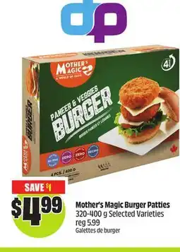 FreshCo Mother's Magic Burger Patties 320-400 g Selected Varieties offer