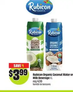Chalo FreshCo Rubicon Organic Coconut Water or Milk Beverage 1 L offer