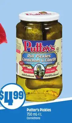 FreshCo Putter's Pickles 750 mL-1 L offer