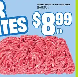 FreshCo Shefa Medium Ground Beef 19.82/kg offer