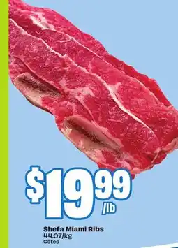 FreshCo Shefa Miami Ribs 44.07/kg offer