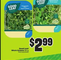 Chalo FreshCo Good Leaf Micro Greens 50 g offer