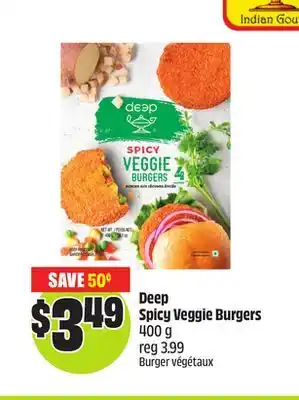 Chalo FreshCo Deep Spicy Veggie Burgers 400 g offer