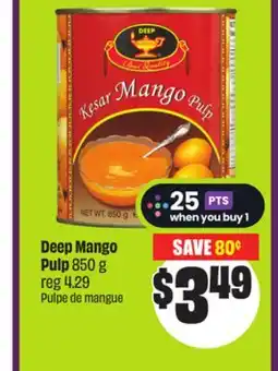 Chalo FreshCo Deep Mango Pulp 850 g offer
