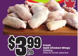 Chalo FreshCo Fresh Split Chicken Wings 8.80/kg offer