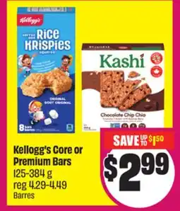 Chalo FreshCo Kellogg's Core or Premium Bars 125-384 g offer
