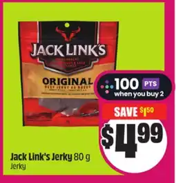 Chalo FreshCo Jack Link's Jerky 80 g offer