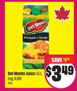 Chalo FreshCo Del Monte Juice 1.6 L offer