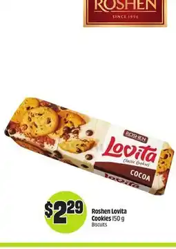 Chalo FreshCo Roshen Lovita Cookies 150 g offer