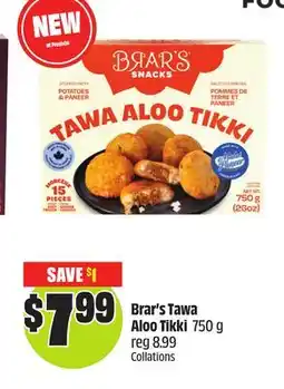 Chalo FreshCo Brar's Tawa Aloo Tikki 750 g offer