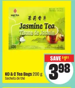 Chalo FreshCo KO & C Tea Bags 200 g offer
