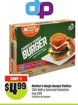 Chalo FreshCo Mother's Magic Burger Patties 320-400 g Selected Varieties offer