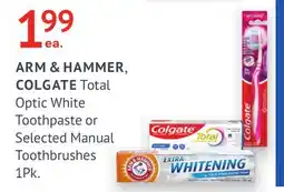 Remedy's RX ARM & HAMMER, COLGATE offer