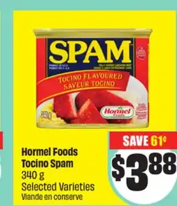 Chalo FreshCo Hormel Foods Tocino Spam 340 g Selected Varieties offer