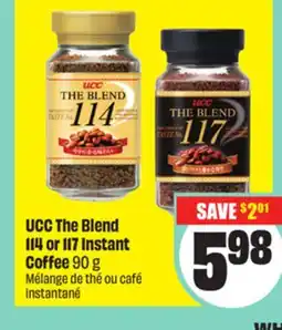 Chalo FreshCo UCC The Blend 114 or 117 Instant Coffee 90 g offer