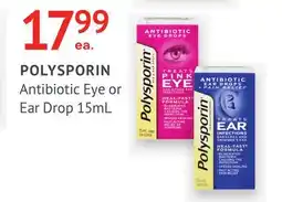 Remedy's RX POLYSPORIN Antibiotic Eye or Ear Drop 15mL offer