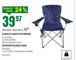 BMR CHAISE PLIANTE D'EXTÉRIEUR offer