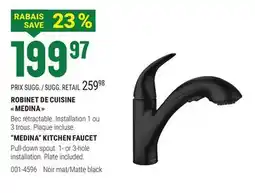 BMR MEDINA KITCHEN FAUCET offer