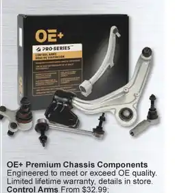 PartSource OE+ pro Series Premium Chassis Components Control Arms offer