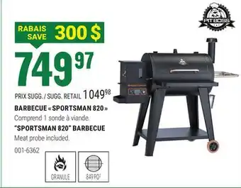 BMR BARBECUE SPORTSMAN 820 offer