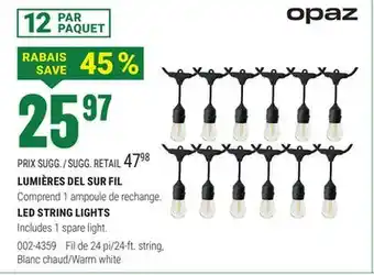 BMR LUMIÈRES DEL SUR FIL offer