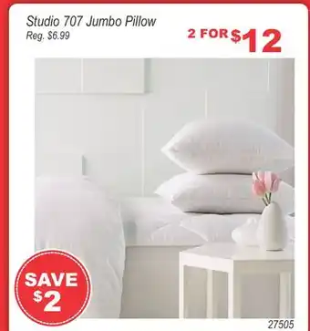 Oxford Mills Studio 707 Jumbo Pillow offer