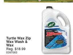 PartSource Turtle Wax Zip Wax Wash & Wax offer