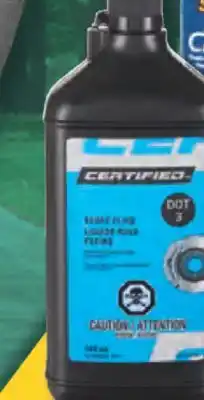 PartSource Certified Brake Fluid Dot 3 offer