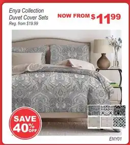 Oxford Mills Enya Duvet Cover Sets offer